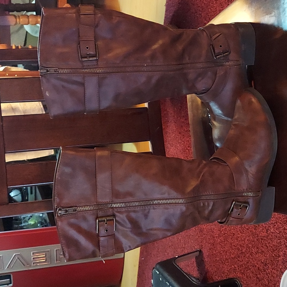 Women's "Brash" boots, size 8 color/brown